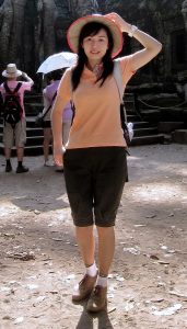 知风姐姐小白腿柬埔寨旅行