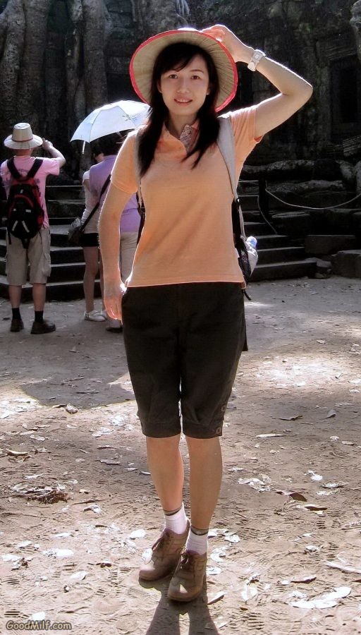 知风姐姐小白腿柬埔寨旅行[第3张/共9张]