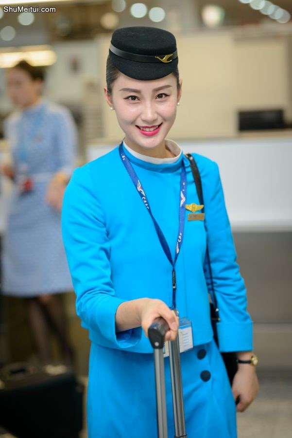 漂亮性感的韩国美妇空姐，大家看看俊不俊[第3张/共5张]