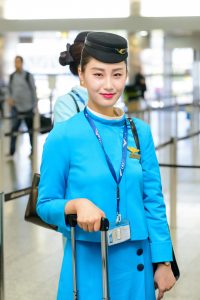 漂亮性感的韩国美妇空姐，大家看看俊不俊