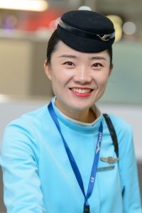 漂亮性感的韩国美妇空姐，大家看看俊不俊